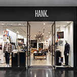 The HANK. storefront at Bayview Village, Toronto