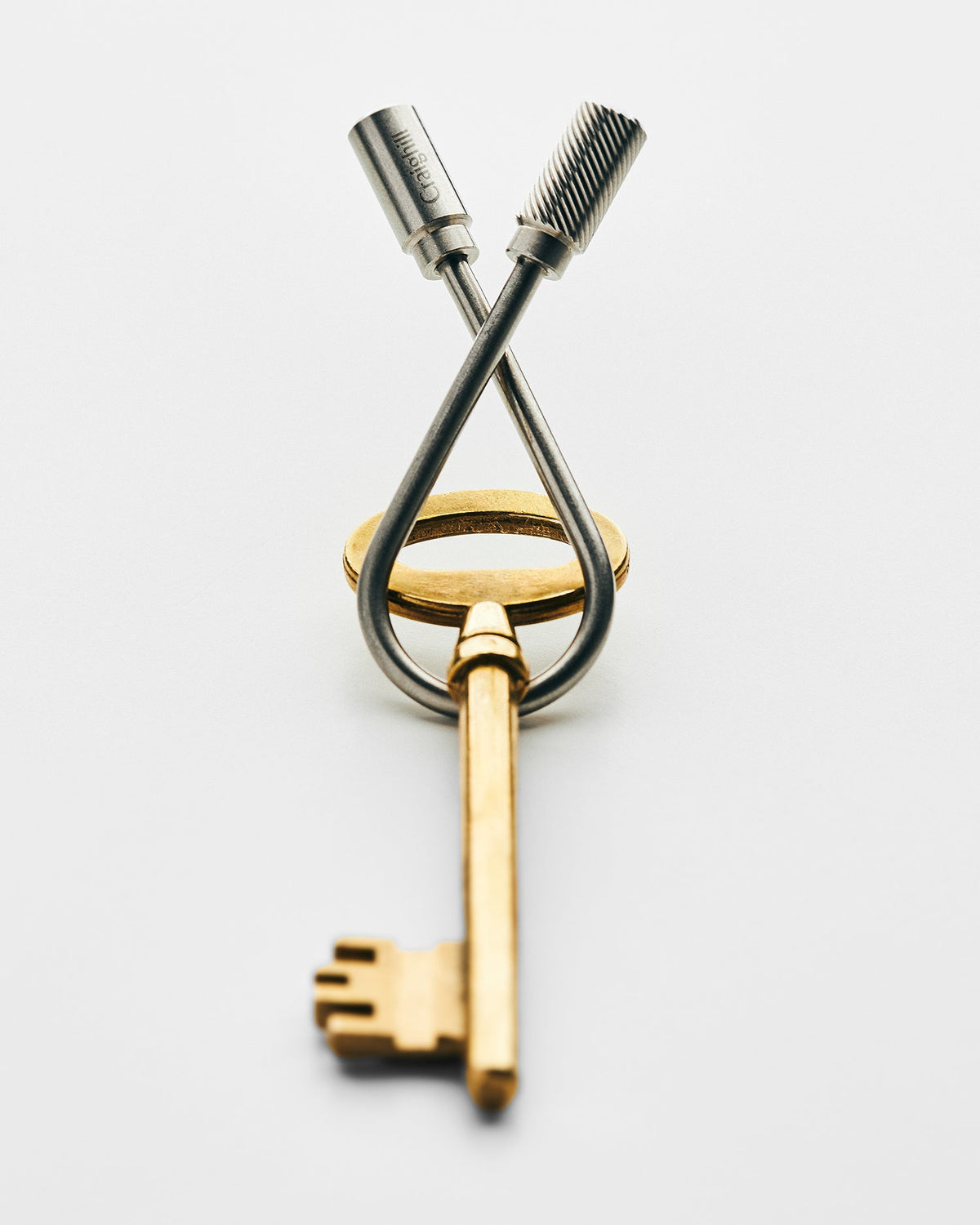 Craighill Closed Helix Keyring – Vapor Black