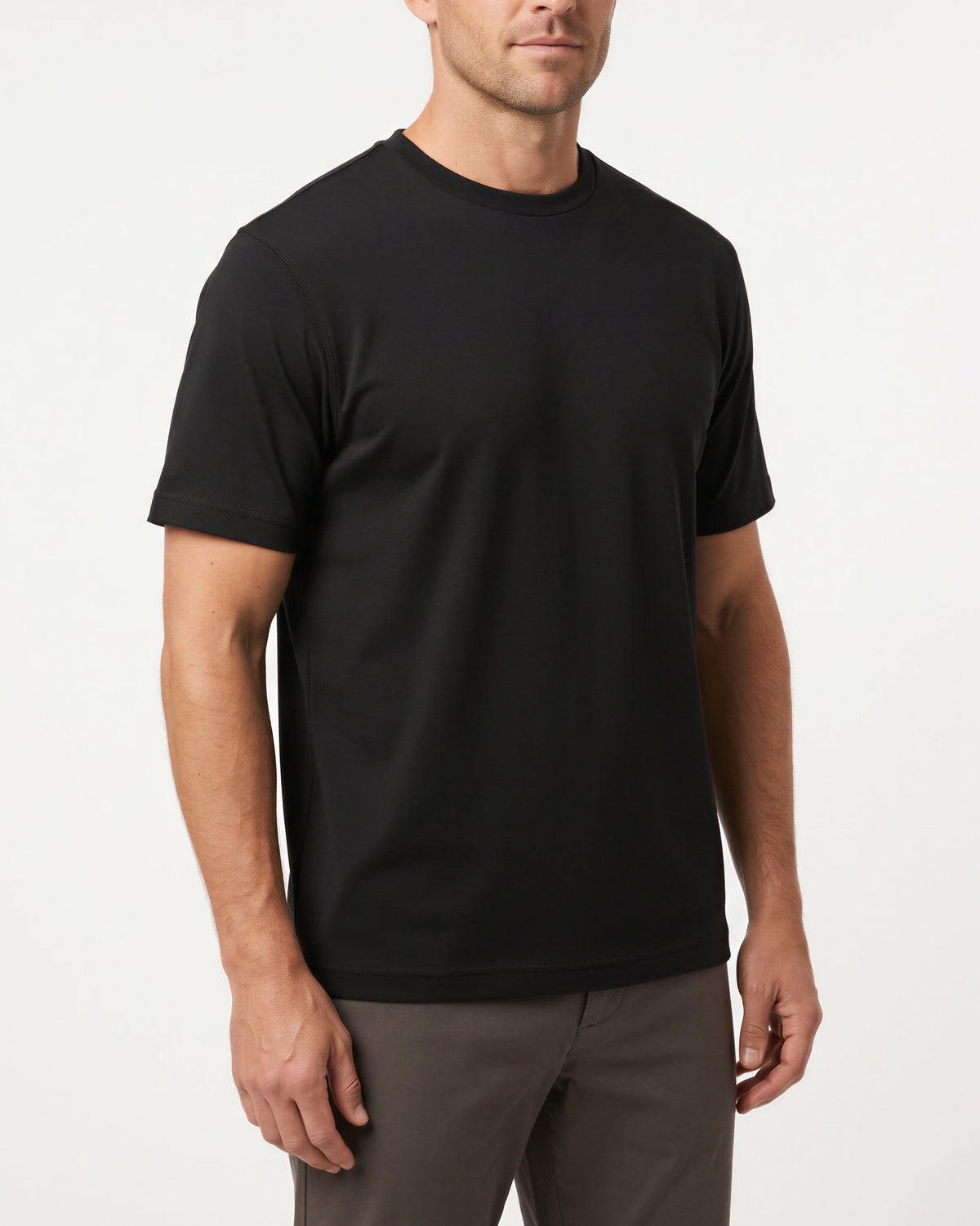 HANK 100% Supima Cotton T-Shirt – Black