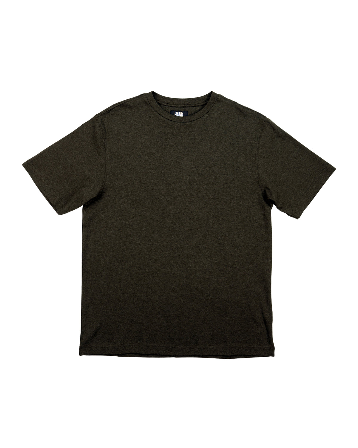 HANK 100% Supima Cotton T-Shirt – Brown Heather