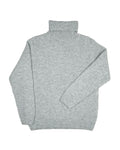 Benson Long Sleeve Turtleneck Sweater – Light Grey