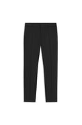 HUGO BOSS Slim-Fit Pants in Virgin-Wool Serge – Black