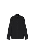 HUGO BOSS Slim-Fit Shirt in a Performance-Stretch Cotton Blend – Black