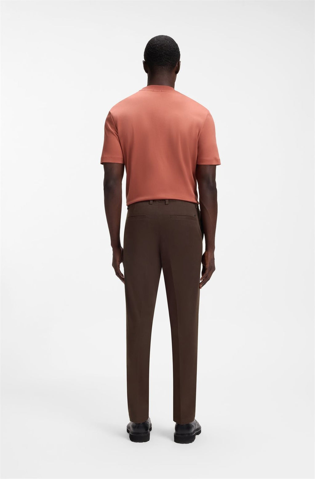 HUGO BOSS Tapered Chino Pant – Dark Brown