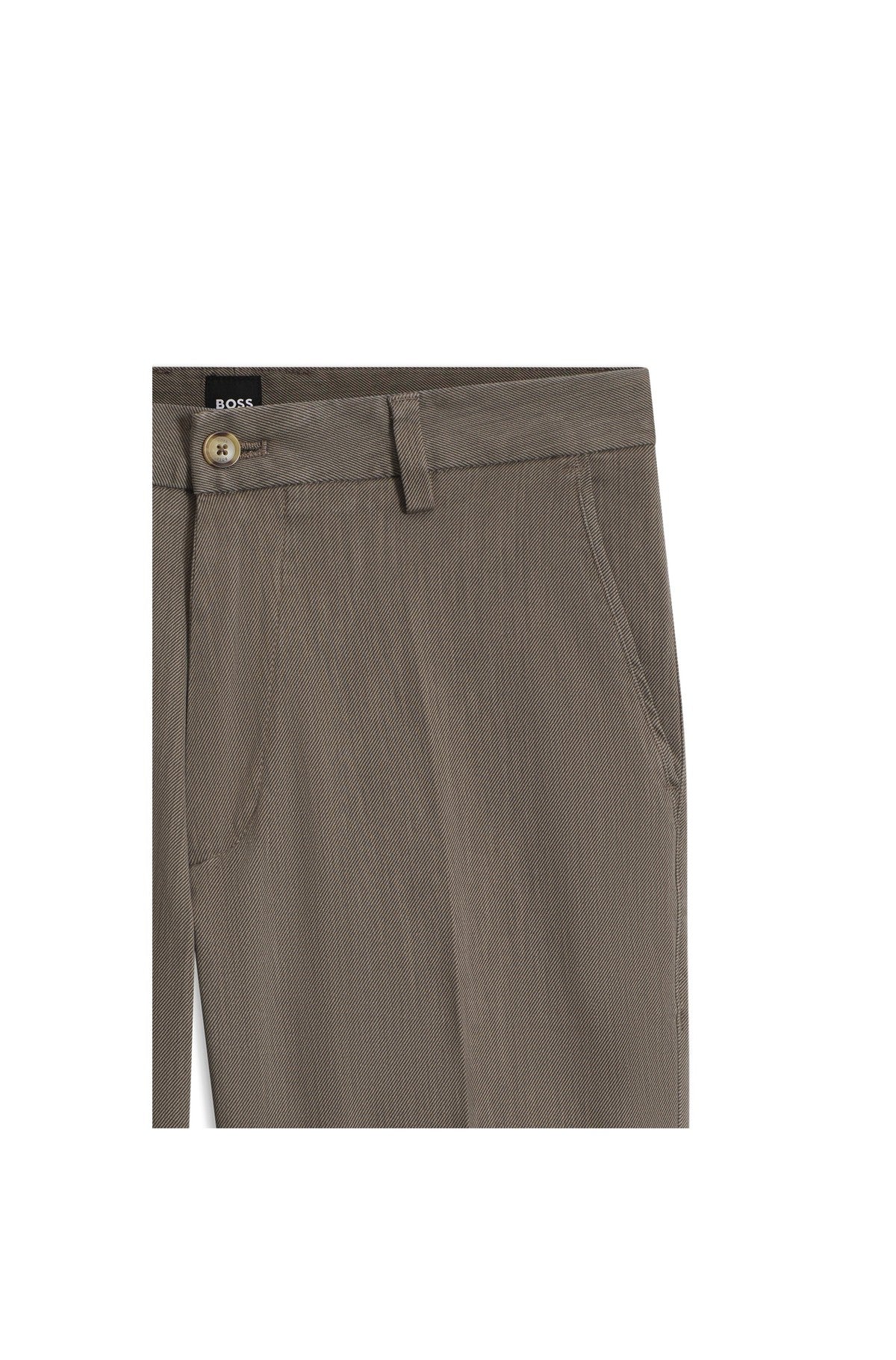 HUGO BOSS Tapered Chino Pant – Open Brown