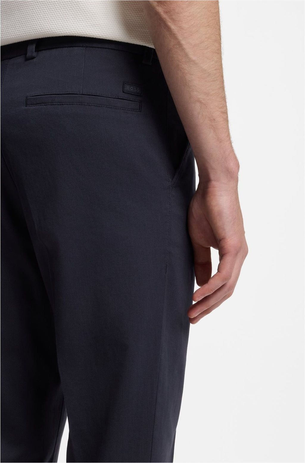 HUGO BOSS Tapered Chino Pant – Dark Blue