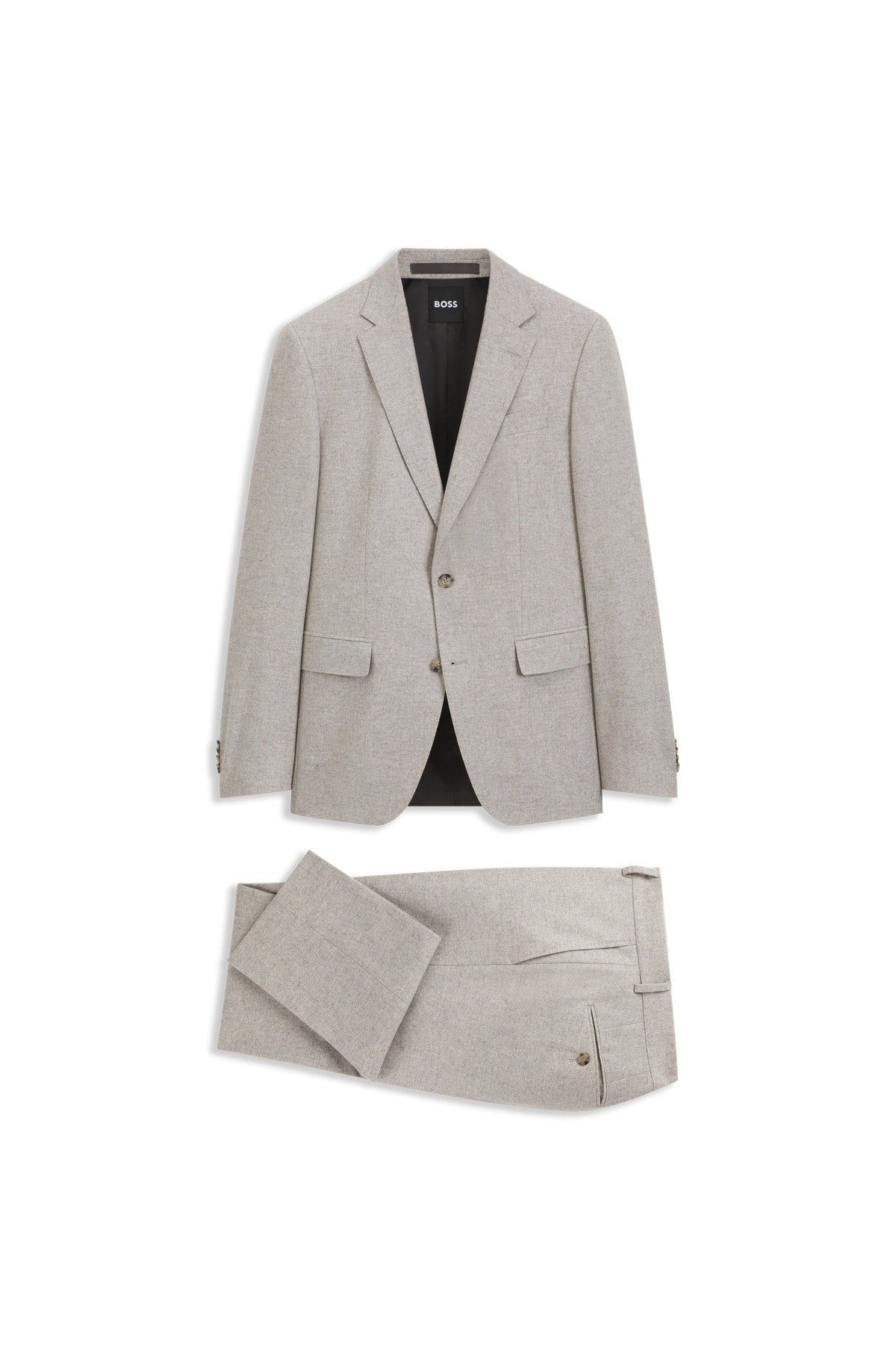 HUGO BOSS Huge Two-Piece Suit – Open Brown