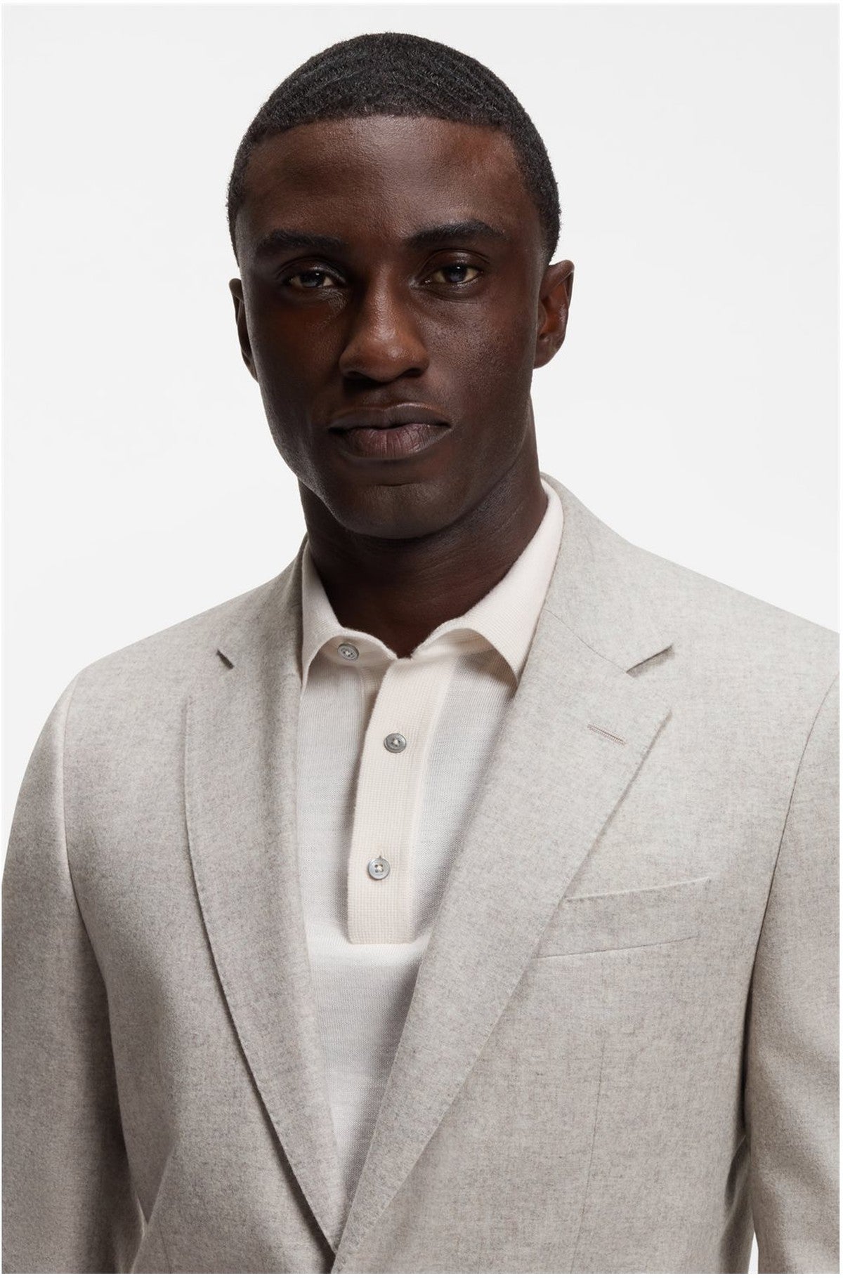 HUGO BOSS Huge Two-Piece Suit – Open Brown