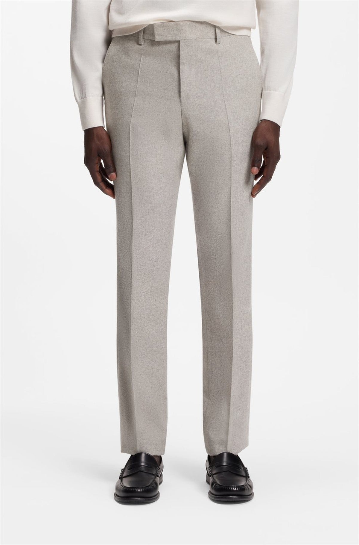 HUGO BOSS Huge Two-Piece Suit – Open Brown