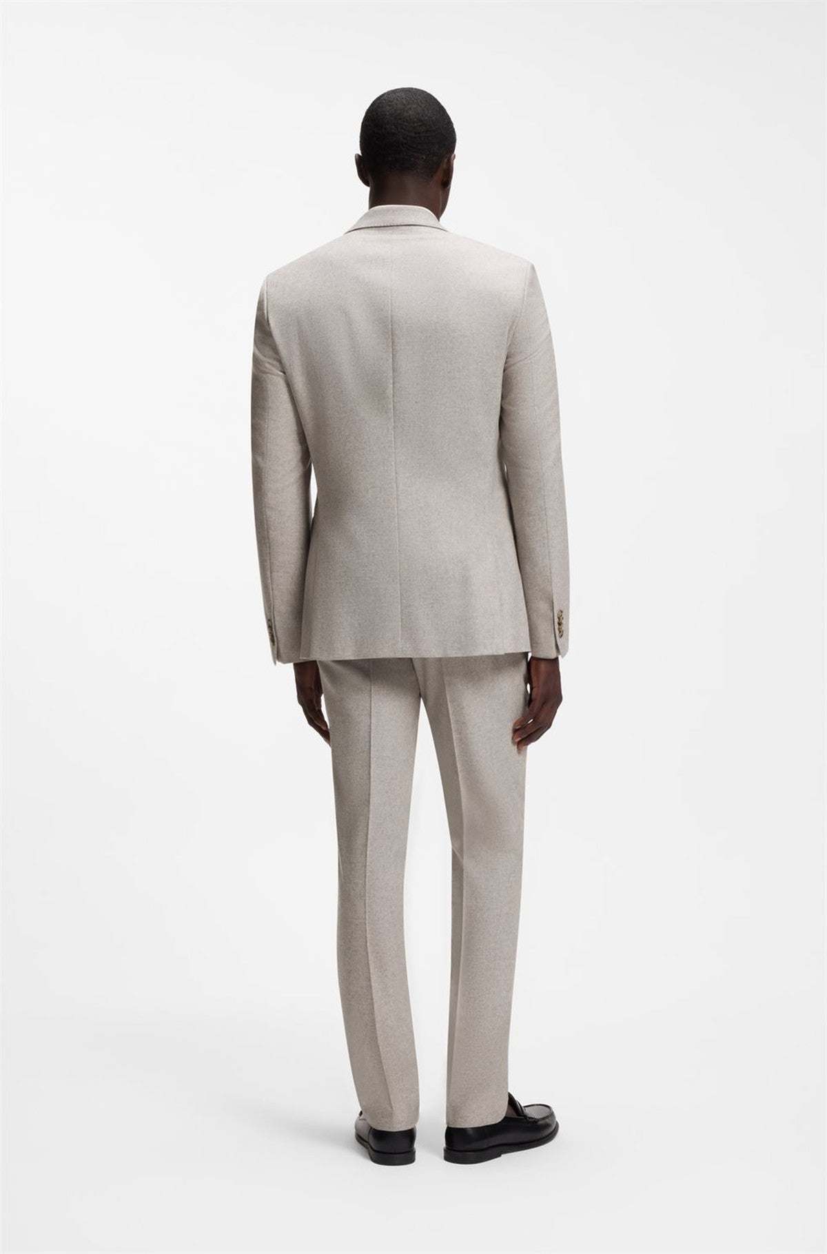 HUGO BOSS Huge Two-Piece Suit – Open Brown