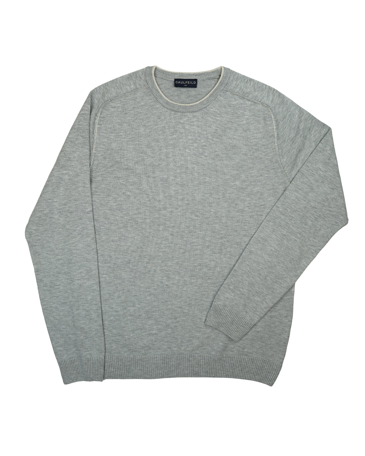 Caulfeild 1886 Crew Neck Sweater – Platinum
