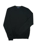 Caulfeild 1886 Crew Neck Sweater Merino Wool – Black