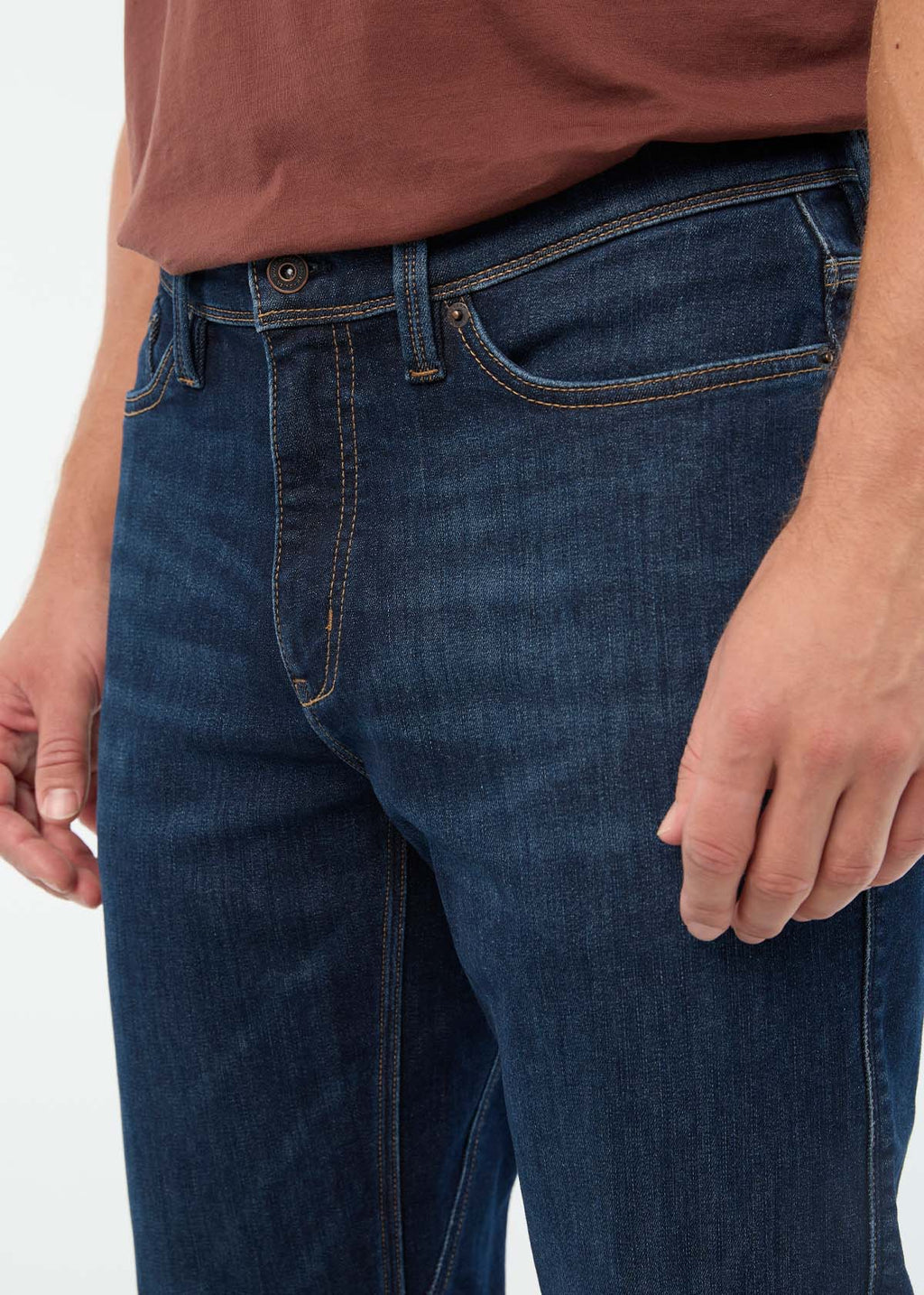 DUER Tech Fleece Denim Straight in Cold Front