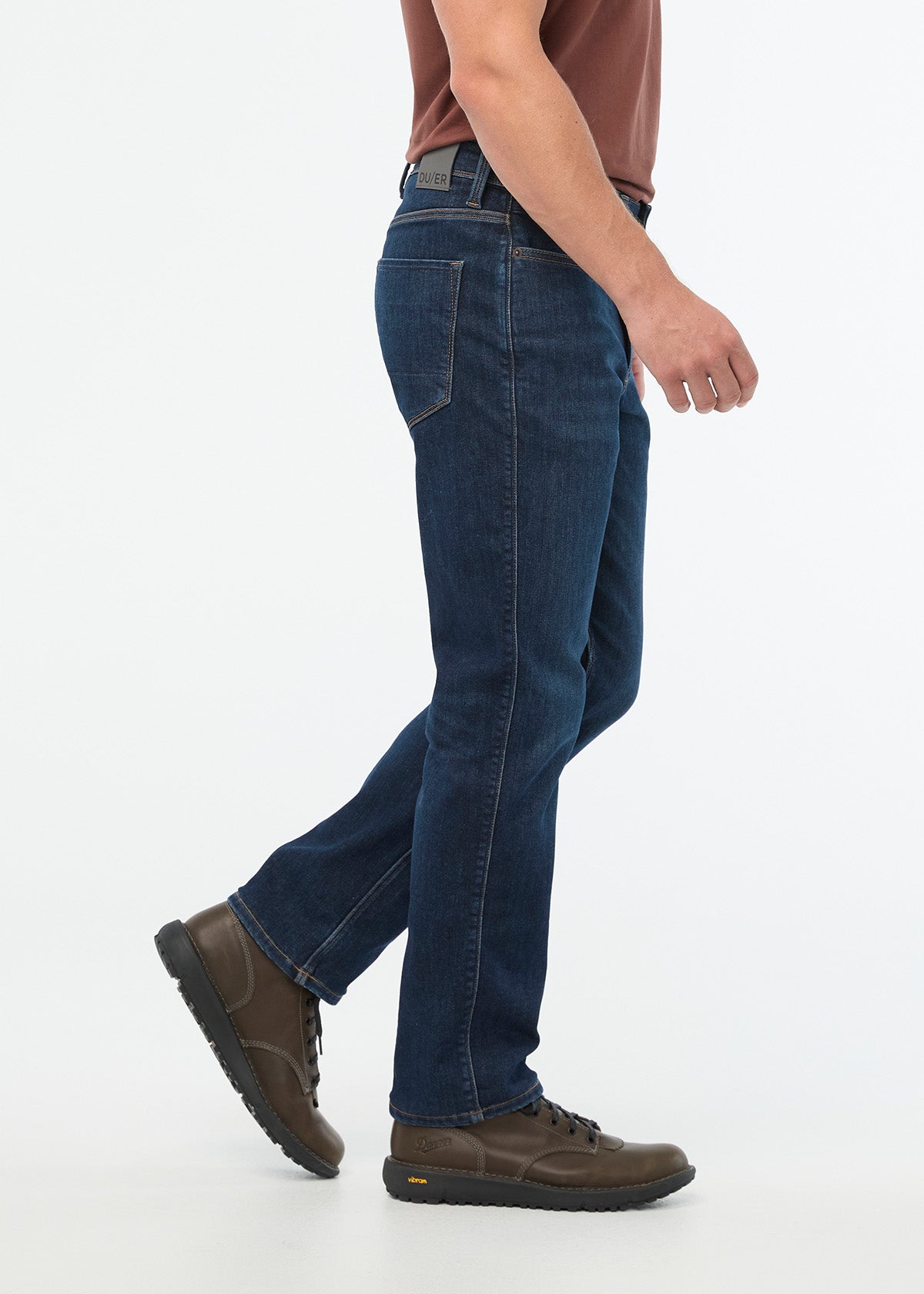 DUER Tech Fleece Denim Straight in Cold Front