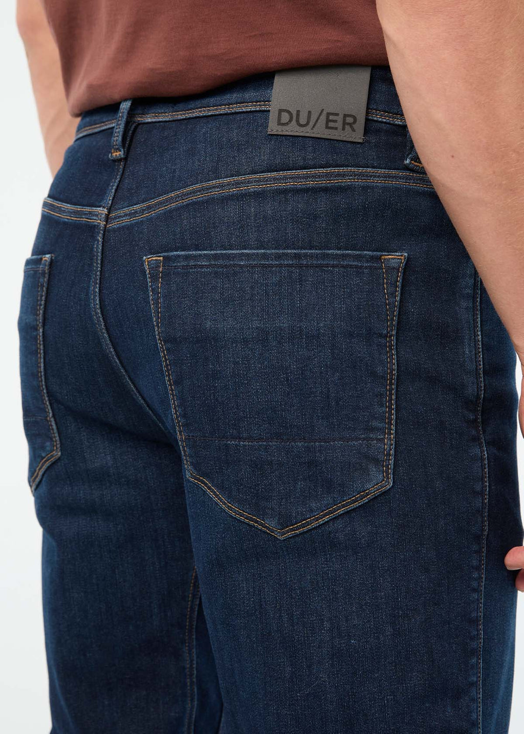 DUER Tech Fleece Denim Straight in Cold Front