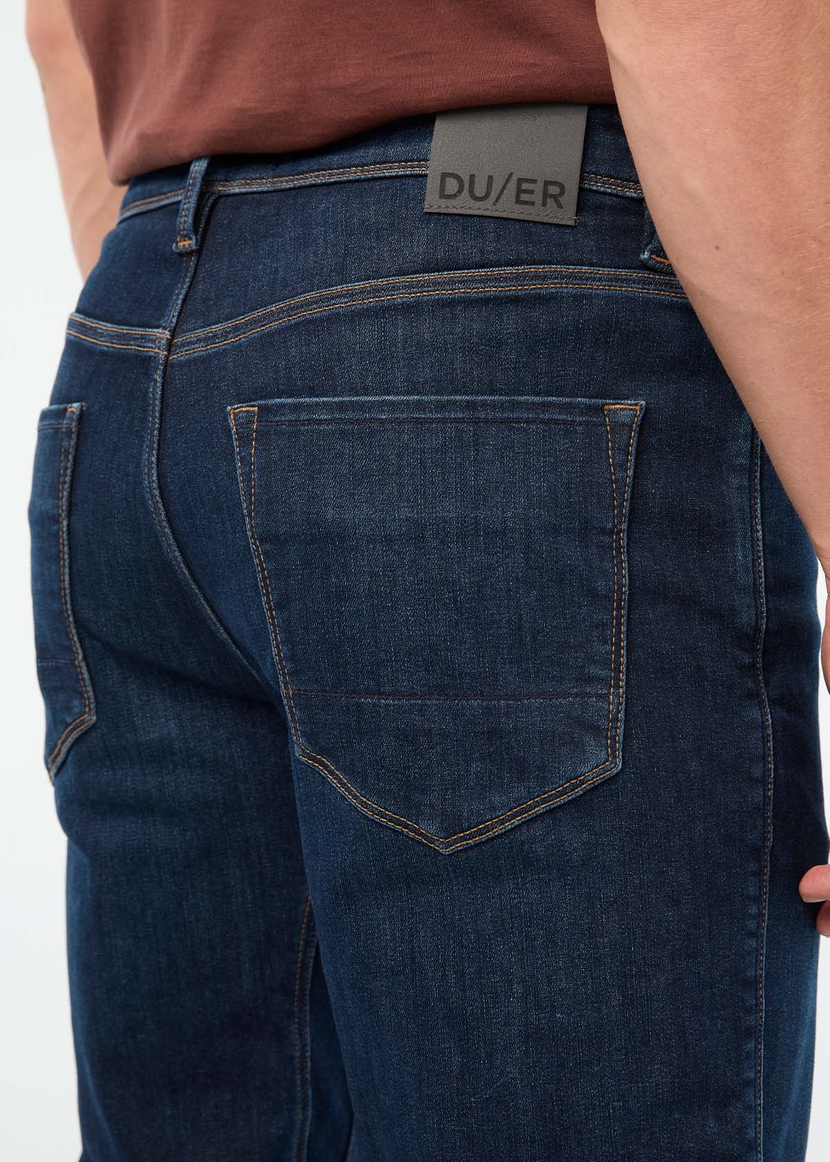DUER Tech Fleece Denim Straight in Cold Front