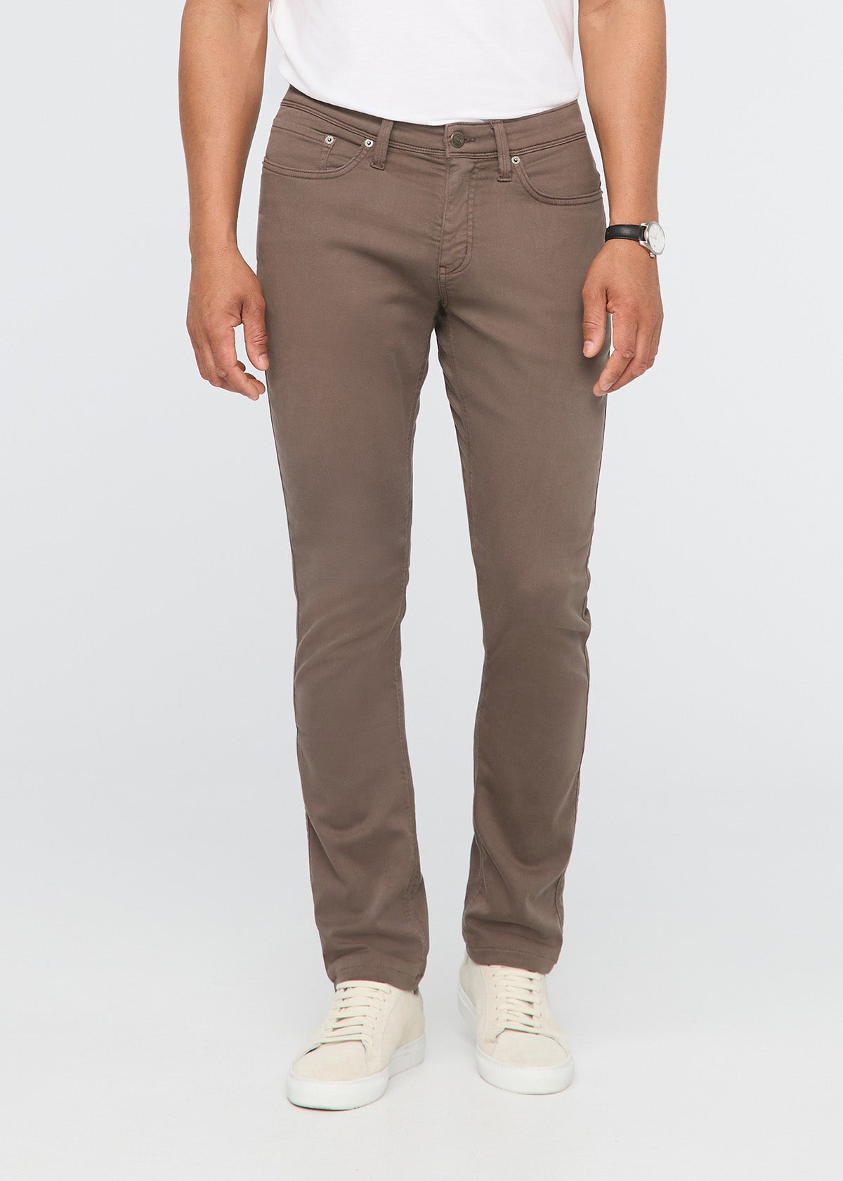 DUER No Sweat Athletic Taper in Canteen