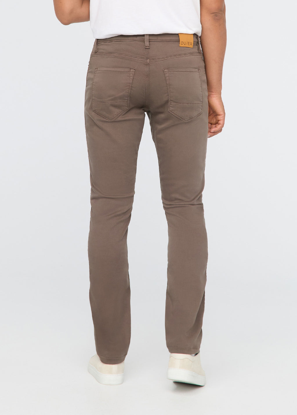 DUER No Sweat Athletic Taper in Canteen