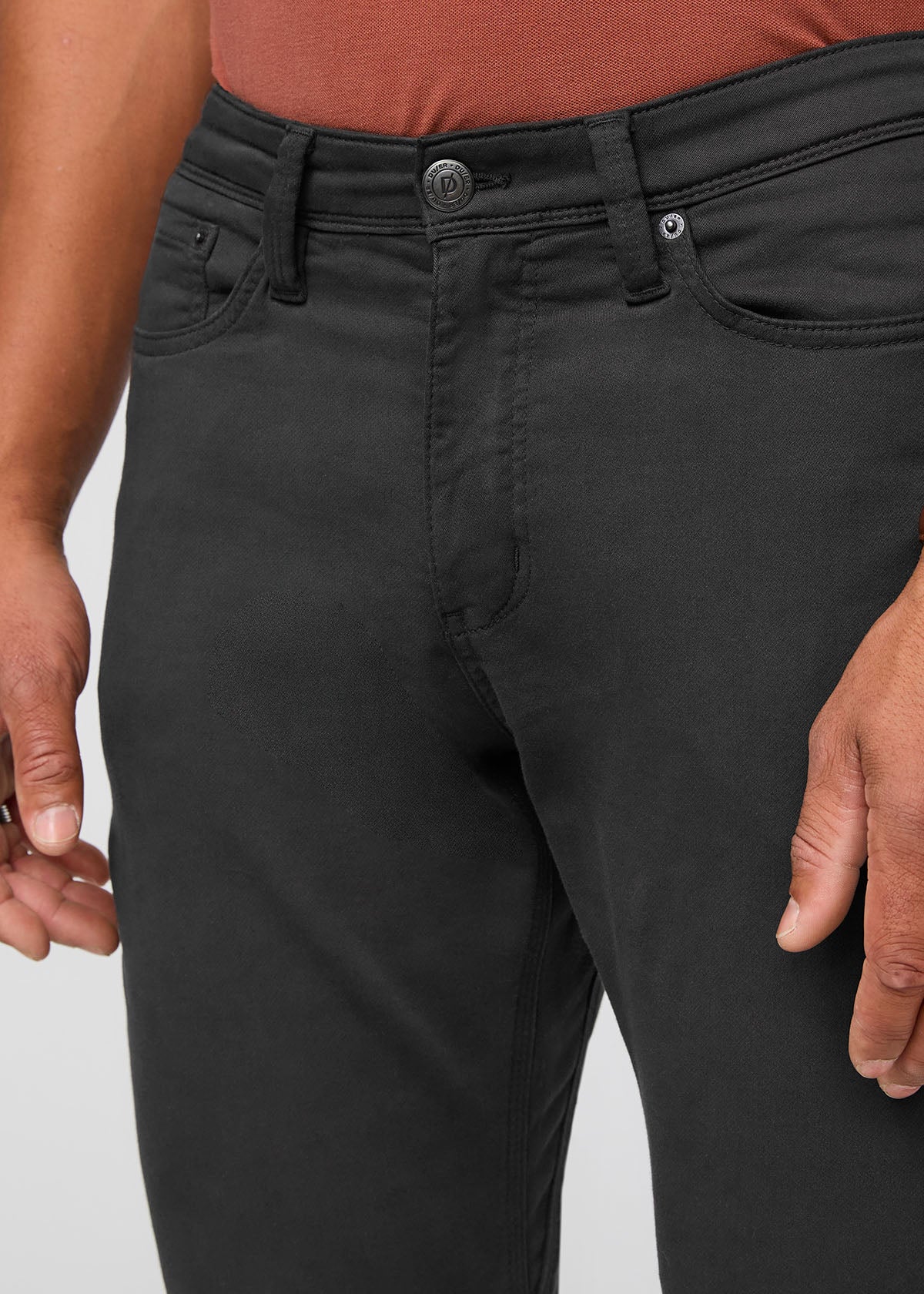 DUER No Sweat Athletic Taper in Slate