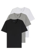 Hugo Boss Three-pack cotton undershirts in Assorted-Pre-Pack