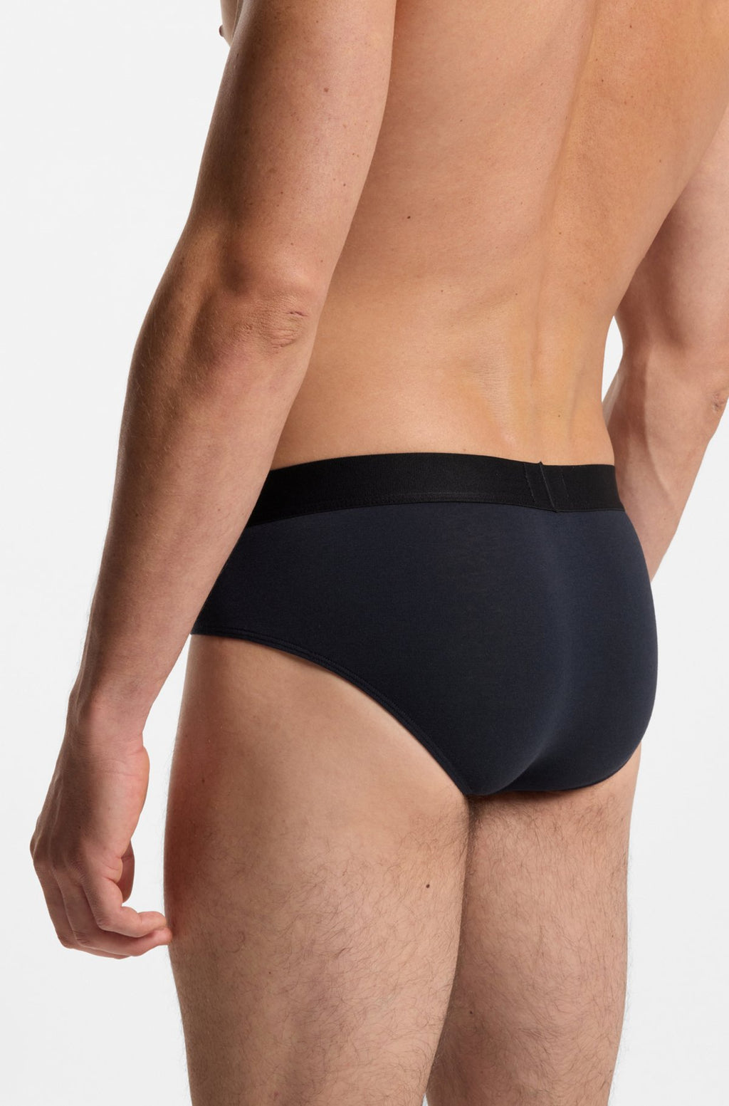 Hugo Boss BOSS ONE three-pack stretch-cotton briefs in White / Grey / Black