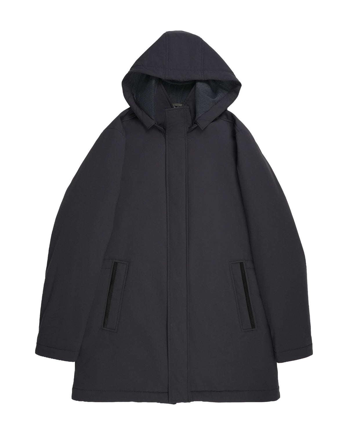 Ketroy Hooded Outerwear Jacket – Navy Blue