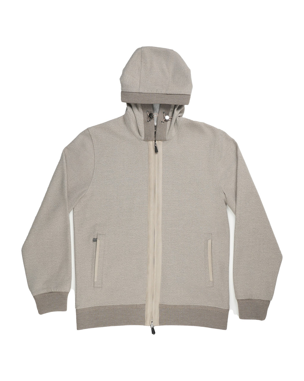 Ketroy Full Zip Hoodie – Beige