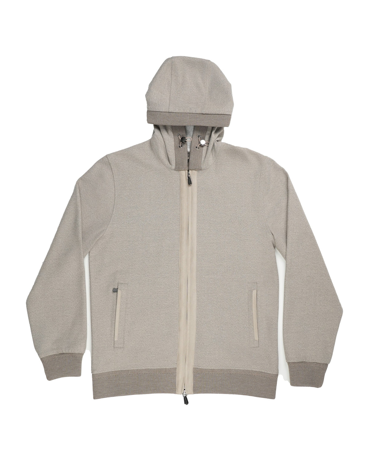 Ketroy Full Zip Hoodie – Beige