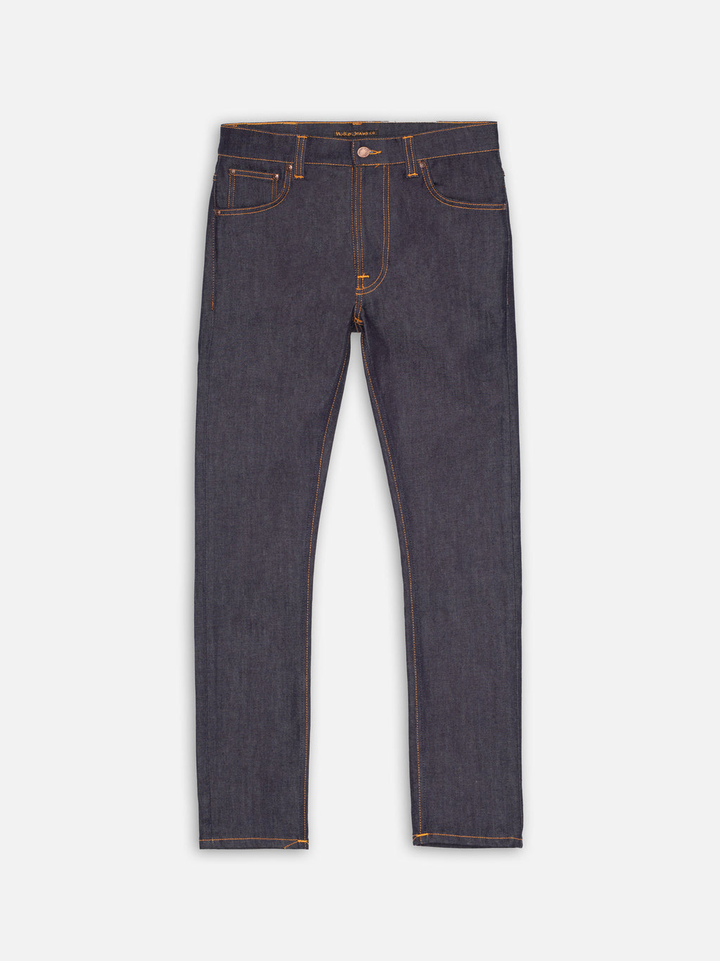 Nudie Jeans Lean Dean Dry 16 Dips jeans - flat front