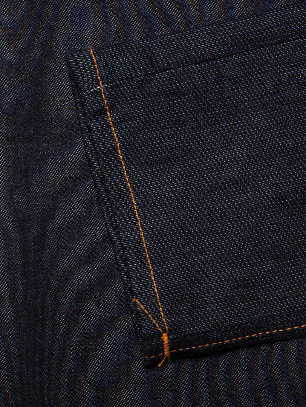 Nudie Jeans Lean Dean Dry 16 Dips jeans - hem detail
