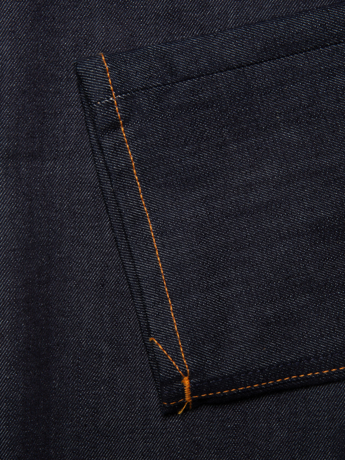 Nudie Jeans Lean Dean Dry 16 Dips jeans - hem detail
