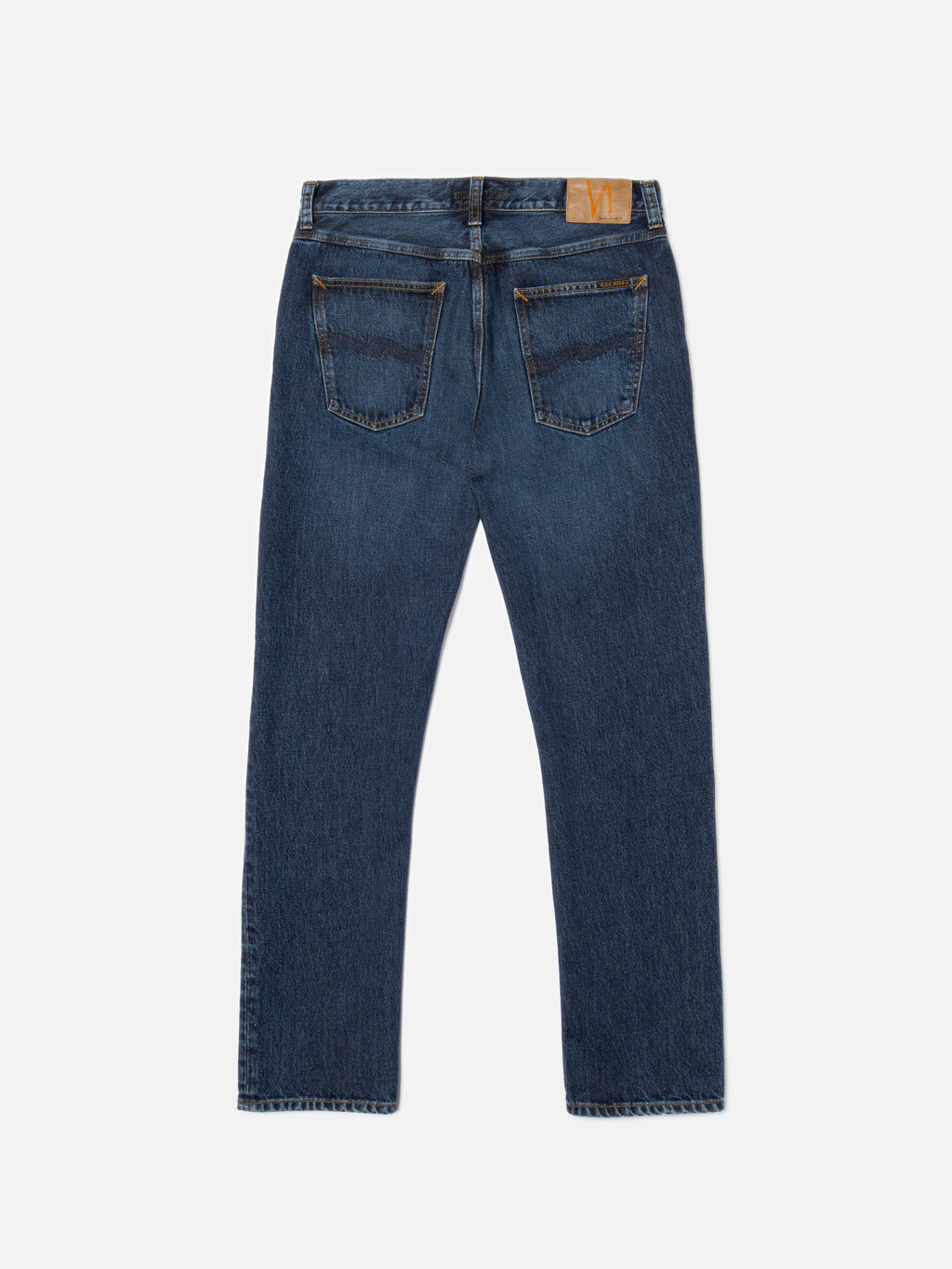 Nudie Jeans Gritty Jackson Blue Soil jeans - flat back