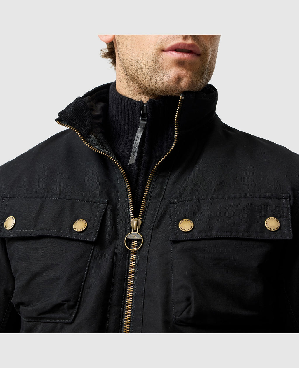 Rodd & Gunn Aberdeen Jacket – Onyx