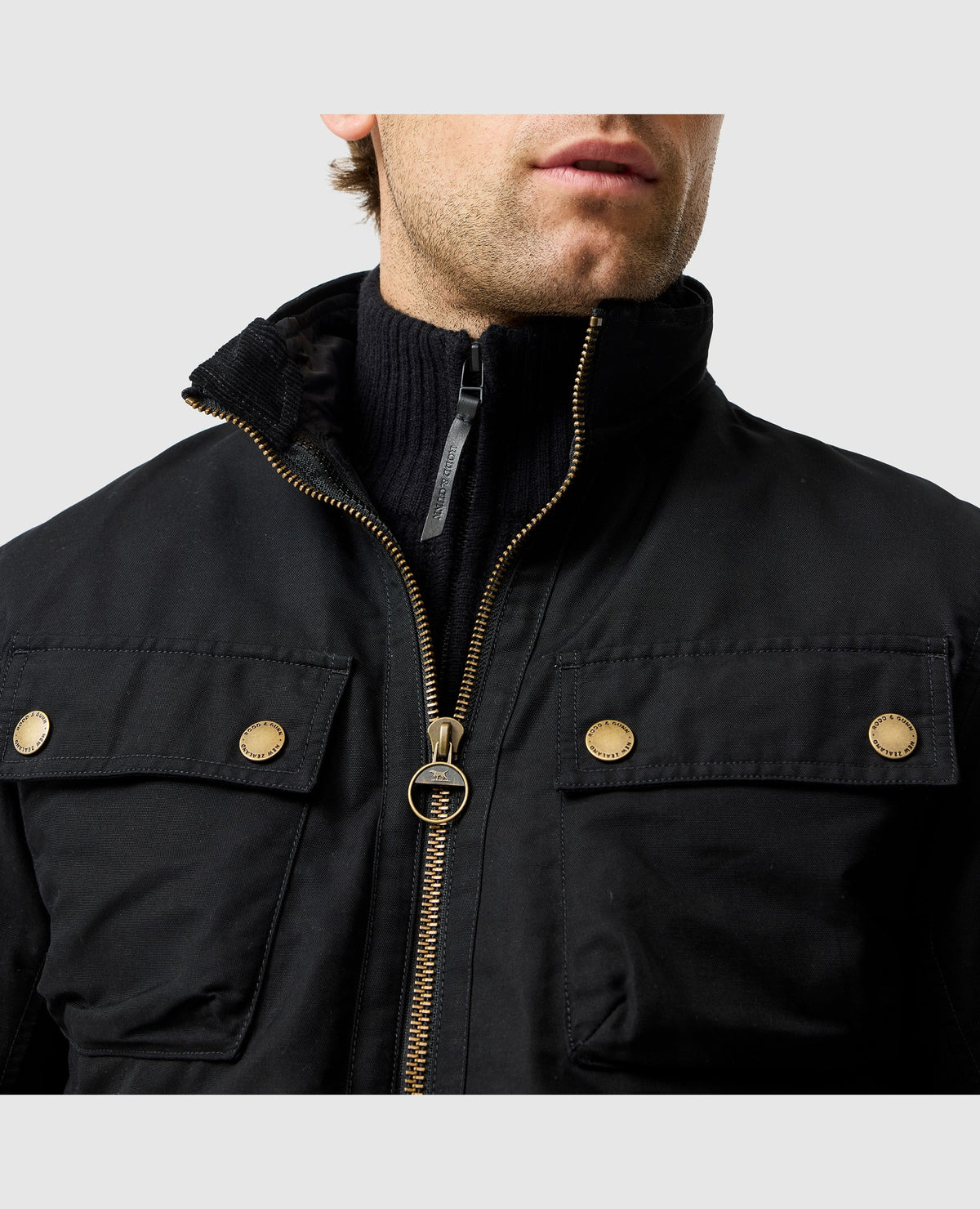 Rodd & Gunn Aberdeen Jacket – Onyx
