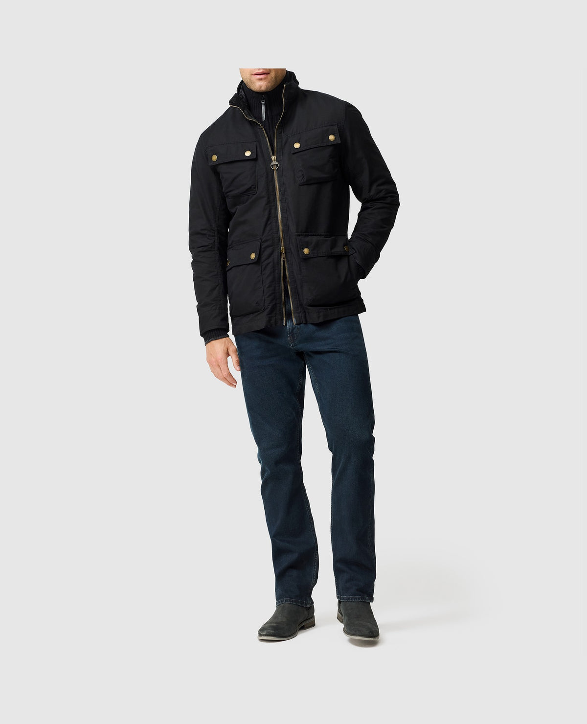 Rodd & Gunn Aberdeen Jacket – Onyx