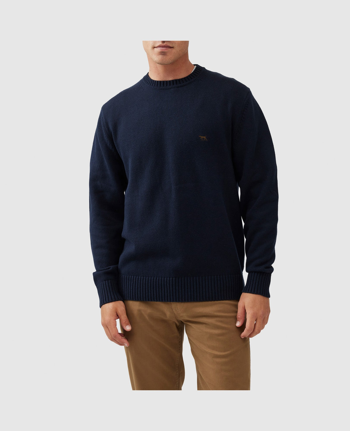 Rodd & Gunn Gunn Knit Crew Neck Sweater – Sapphire