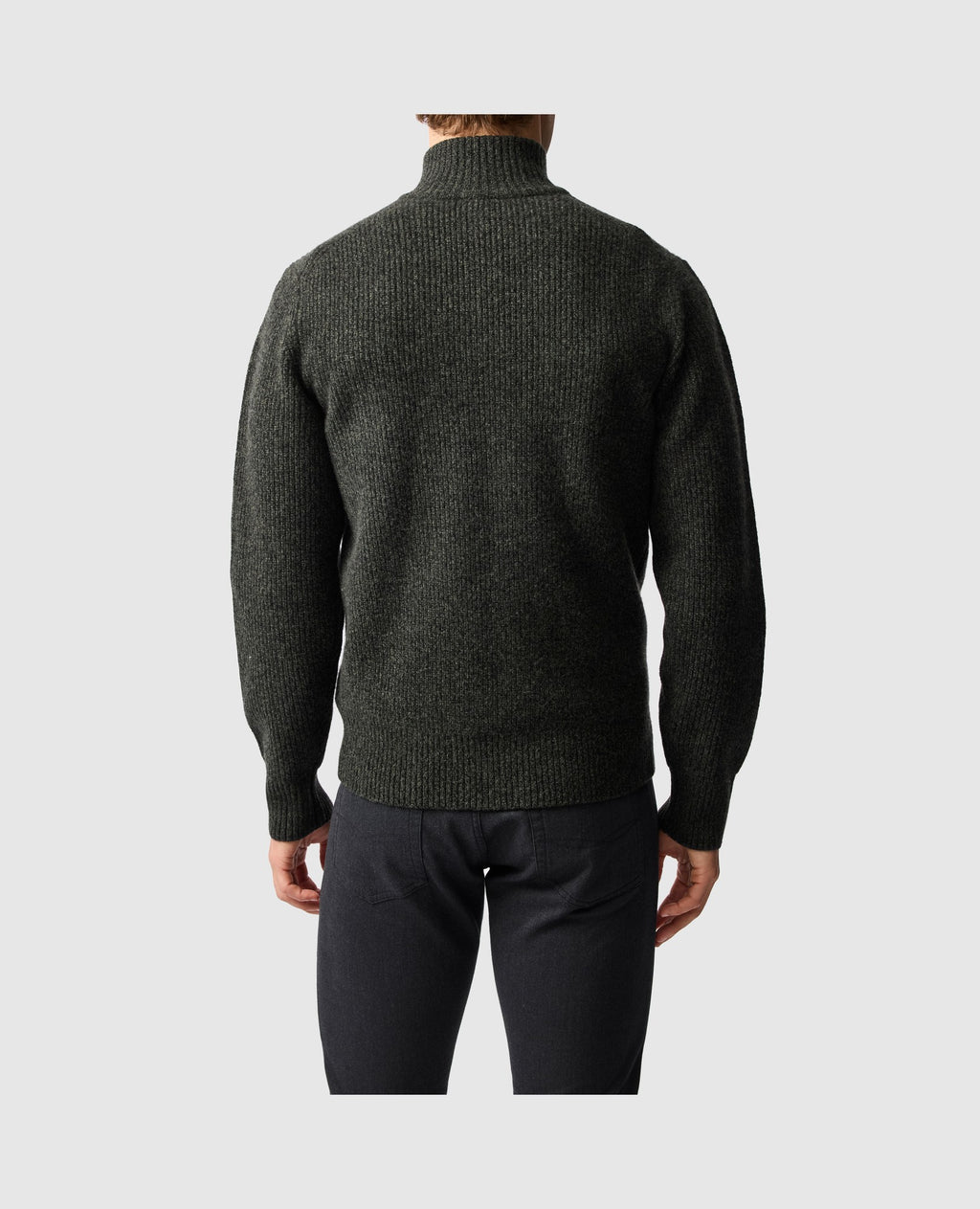Rodd & Gunn Robbies Road Quarter Zip-Up Sweater – Jungle