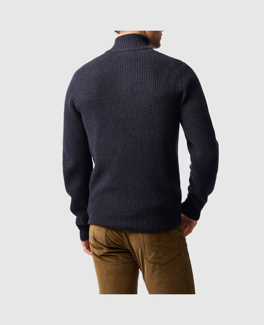 Rodd & Gunn Robbies Road Quarter Zip-Up Sweater – Midnight