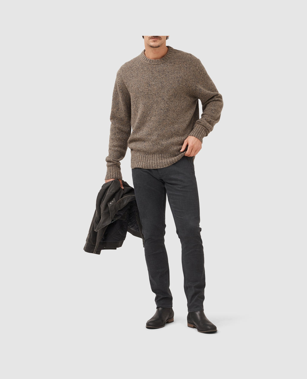 Rodd & Gunn Cox Road Crew Neck Sweater – Gravel