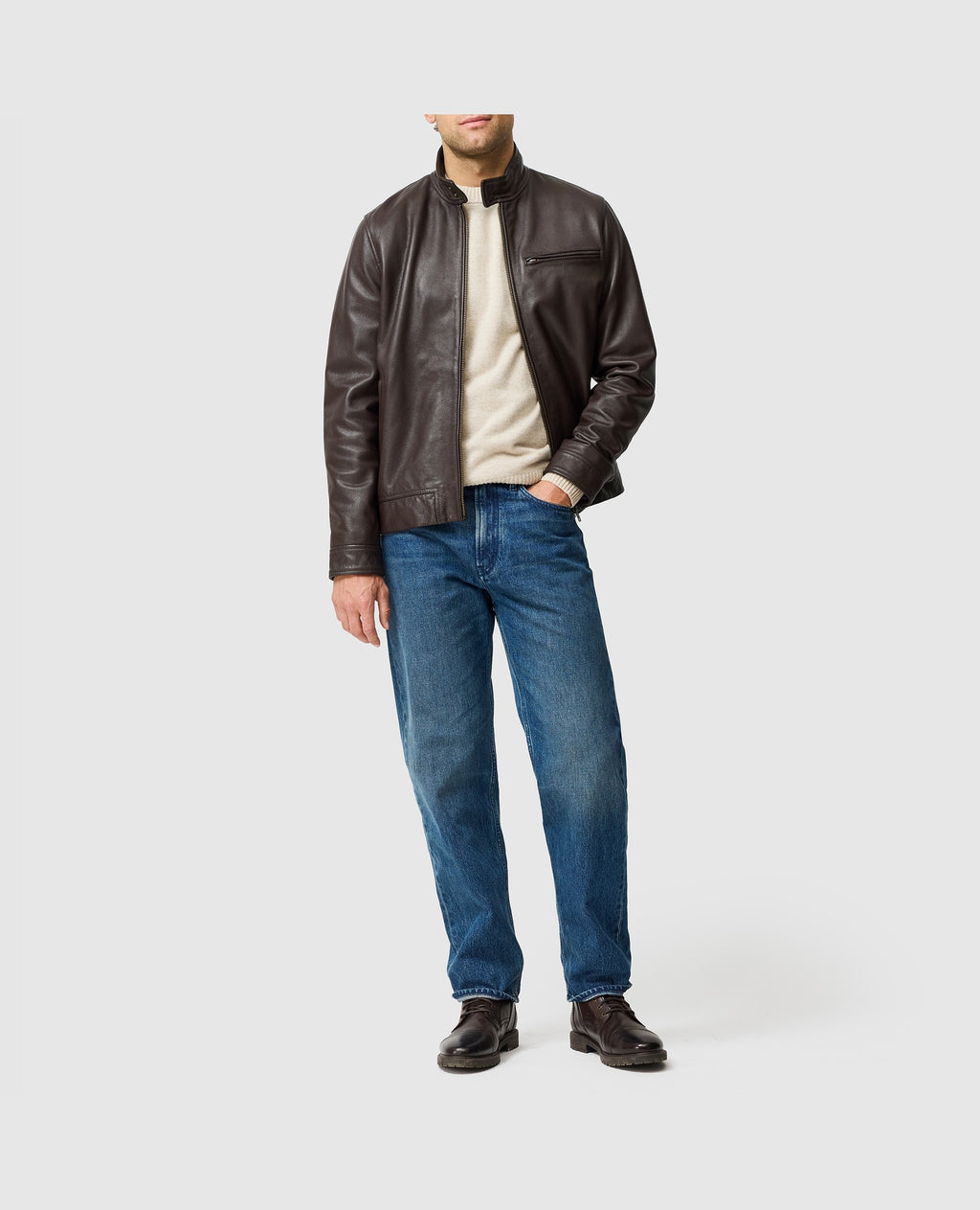 Rodd & Gunn Stewart Island Crew Neck Sweater – Barley