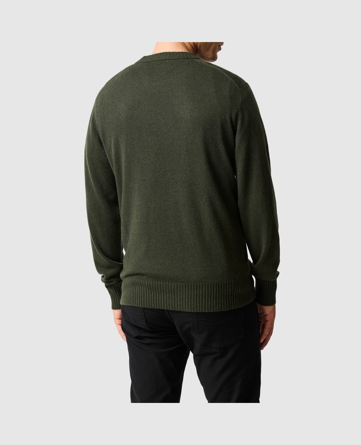 Rodd & Gunn Stewart Island Crew Neck Sweater – Fatigue