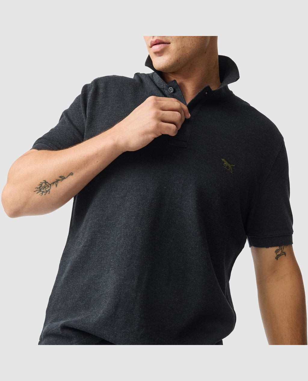 Rodd & Gunn The Gunn Polo – Charcoal