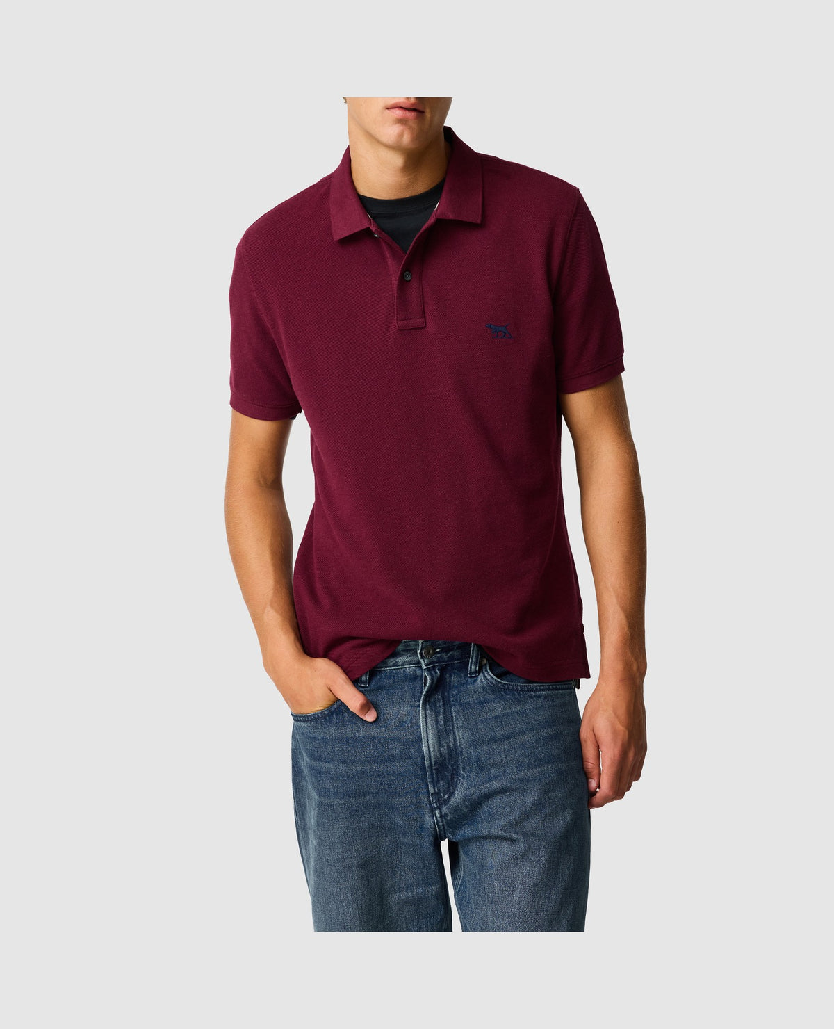 Rodd & Gunn The Gunn Polo – Oxblood