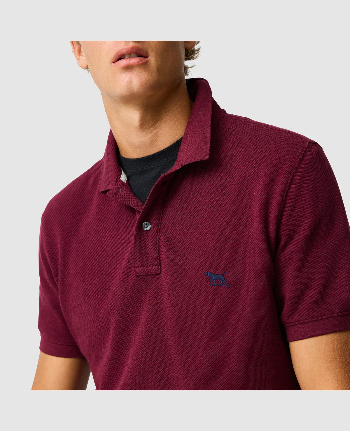 Rodd & Gunn The Gunn Polo – Oxblood