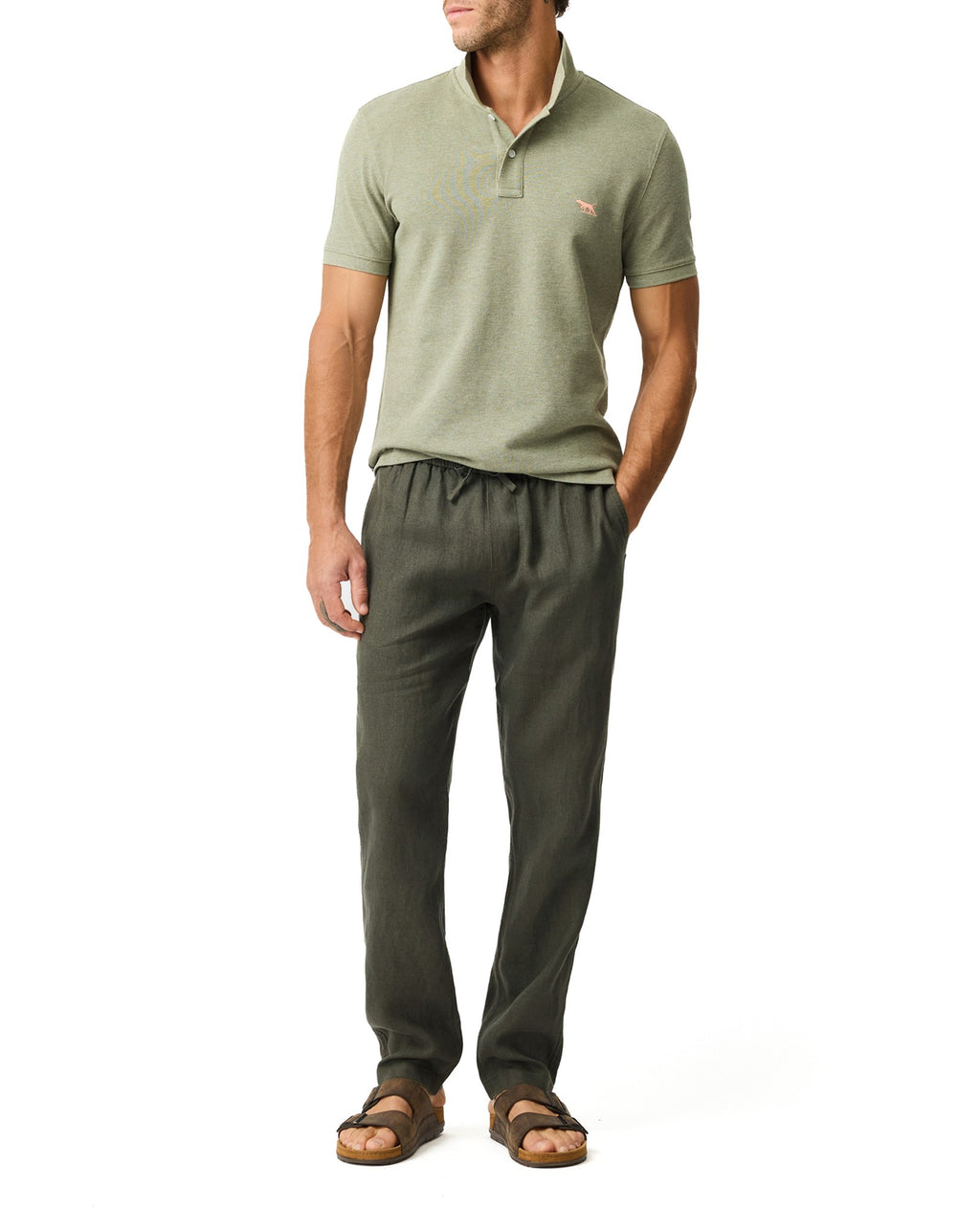 Rodd & Gunn The Gunn Polo – Sage