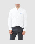 Rodd & Gunn Gunn Oxford Long Sleeve Sportshirt – Blanc