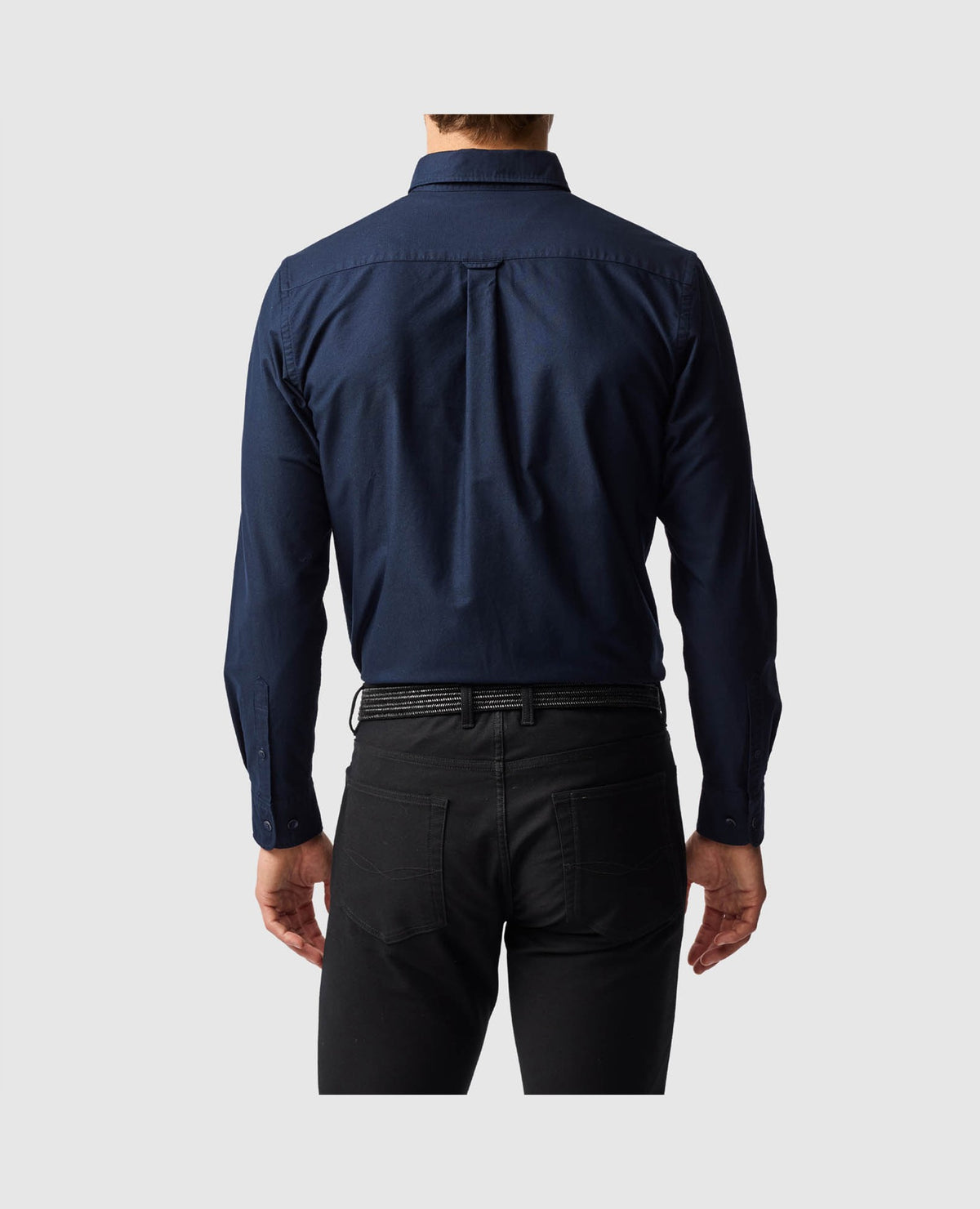 Rodd & Gunn Gunn Oxford Long Sleeve Sportshirt – Ink