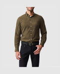 Rodd & Gunn Barrhill Long Sleeve Sportshirt – Khaki