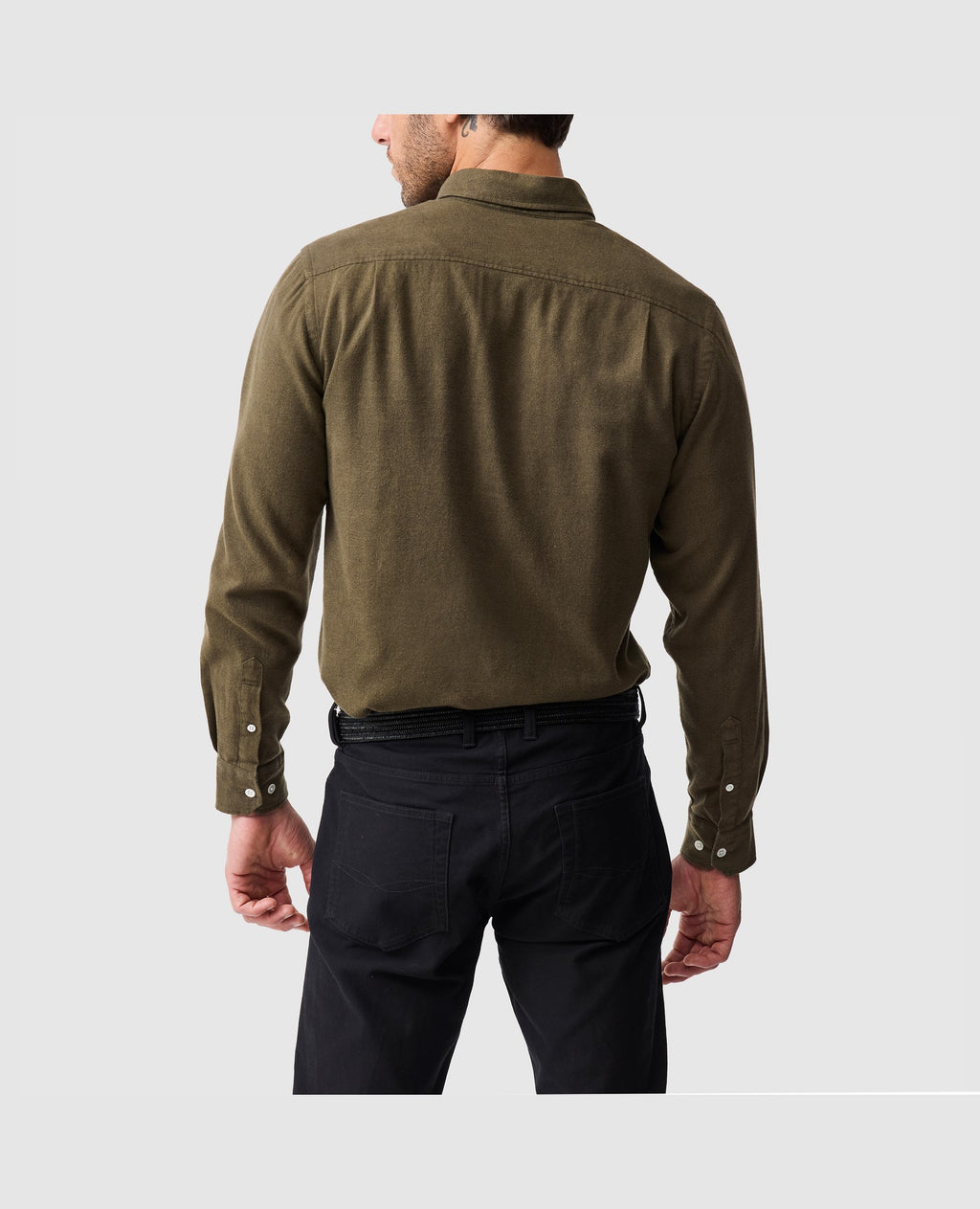 Rodd & Gunn Barrhill Long Sleeve Sportshirt – Khaki
