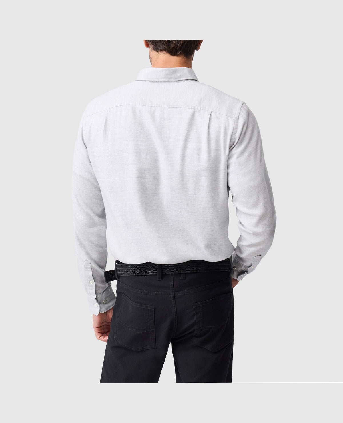 Rodd & Gunn Barrhill Long Sleeve Sportshirt – Silver